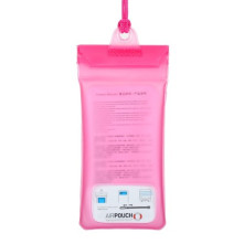 MOMAX AIRPUUCH univerzális vízálló nyakba akasztható tok légzsákkal - PINK