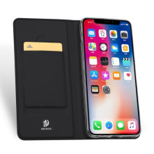 DUX DUCIS telefontok iPhone XS/X készülékhez - FEKETE