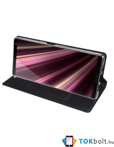 DUX DUCIS telefontok Sony Xperia 10 készülékhez - FEKETE