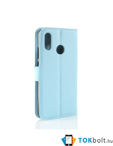 Oldalra nyíló tok Huawei P30 Lite telefonhoz - KÉK