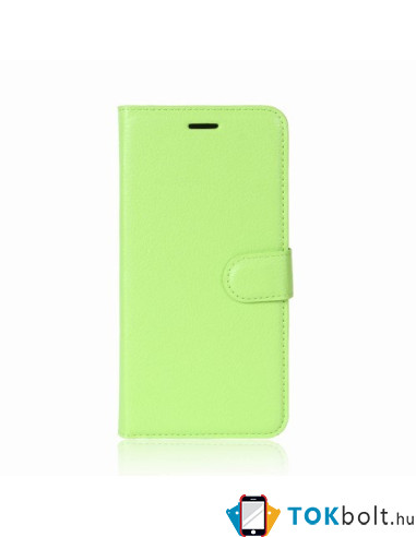 Oldalra nyíló tok Huawei P30 Lite telefonhoz - ZÖLD