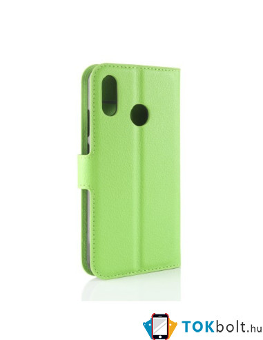 Oldalra nyíló tok Huawei P30 Lite telefonhoz - ZÖLD
