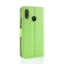 Oldalra nyíló tok Huawei P30 Lite telefonhoz - ZÖLD