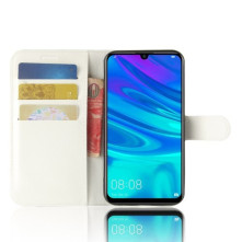 Oldalra nyíló tok Huawei Y7 (2019) telefonhoz - FEHÉR