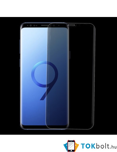 Kijelzővédő karcálló edzett üveg Samsung Galaxy S9 Plus típusú telefonhoz