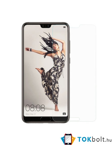 Kijelzővédő karcálló edzett üveg Huawei P20 Pro típusú telefonhoz