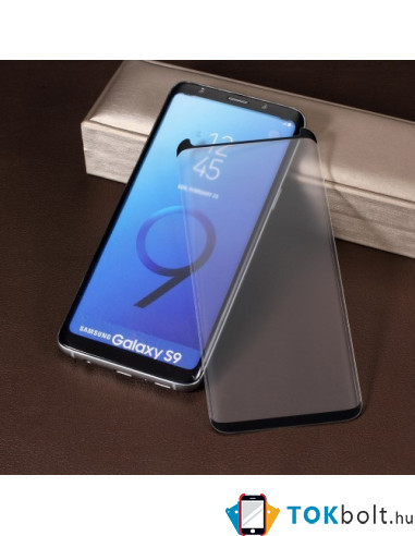 Kijelzővédő karcálló edzett üveg Samsung Galaxy S9 típusú telefonhoz