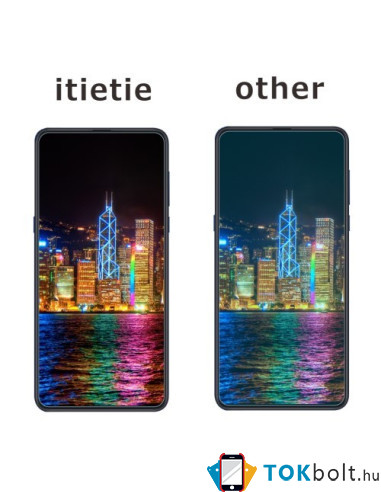 Kijelzővédő karcálló edzett üveg Xiaomi Mi Mix 3 típusú telefonhoz - 2 DB