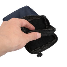 Övre fűzhető 2 rekeszes tok karpánttal maximum 7.0 inches készülékekhez - KÉK