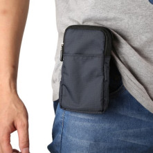 Övre fűzhető 2 rekeszes tok karpánttal maximum 7.0 inches készülékekhez - KÉK