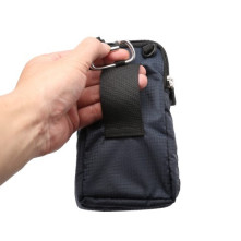 Övre fűzhető 2 rekeszes tok karpánttal maximum 7.0 inches készülékekhez - KÉK