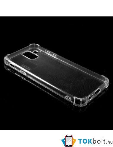 Rugalmas TPU tok Samsung Galaxy A6 (2018) készülékhez - ÁTTETSZŐ