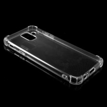 Rugalmas TPU tok Samsung Galaxy A6 (2018) készülékhez - ÁTTETSZŐ