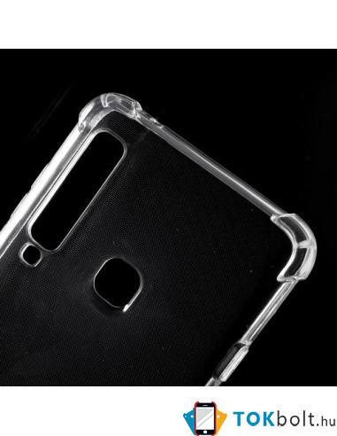 Rugalmas TPU tok Samsung Galaxy A9 (2018) készülékhez - ÁTTETSZŐ
