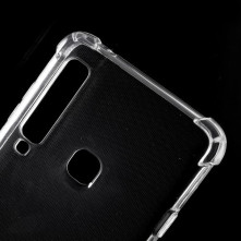 Rugalmas TPU tok Samsung Galaxy A9 (2018) készülékhez - ÁTTETSZŐ