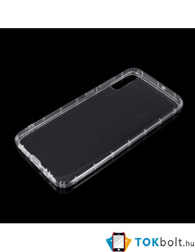 Rugalmas TPU tok Samsung Galaxy A70 készülékhez - ÁTTETSZŐ