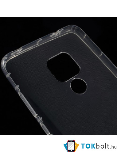 Rugalmas TPU tok Huawei Mate 20 készülékhez - ÁTTETSZŐ