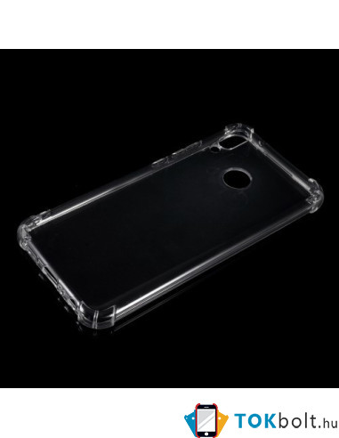 Rugalmas TPU tok Huawei Y9 (2019) készülékhez - ÁTTETSZŐ