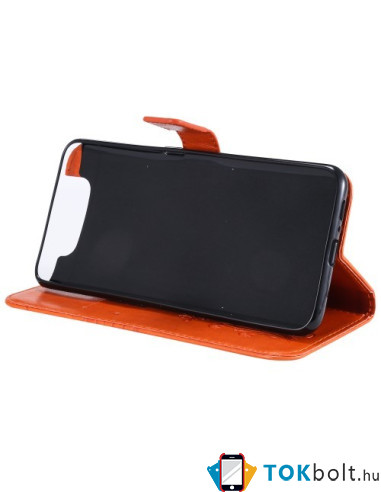 Dombornyomott lepkés telefontok Samsung Galaxy A80 / A90 telefonhoz - NARANCS