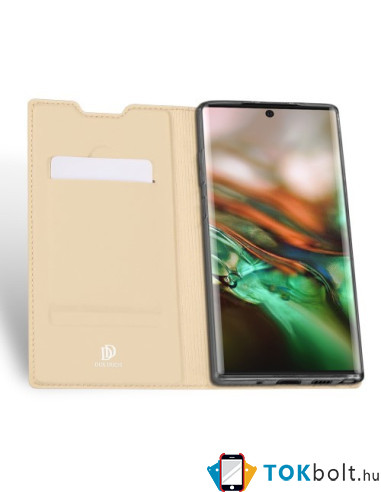 DUX DUCIS telefontok Samsung Galaxy Note 10 készülékhez - ARANY