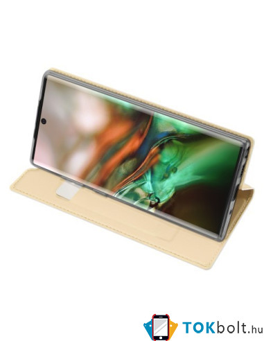 DUX DUCIS telefontok Samsung Galaxy Note 10 készülékhez - ARANY