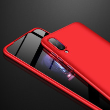 GKK három részes tok Samsung Galaxy A70 készülékhez - PIROS