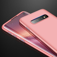 GKK három részes tok Samsung Galaxy S10 készülékhez - RÓZSAARANY
