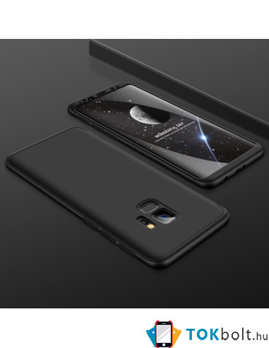 GKK három részes tok Samsung Galaxy S9 készülékhez - FEKETE