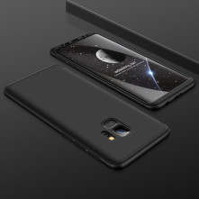 GKK három részes tok Samsung Galaxy S9 készülékhez - FEKETE