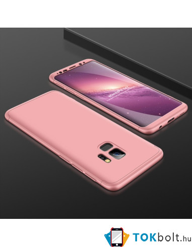 GKK három részes tok Samsung Galaxy S9 készülékhez - RÓZSAARANY