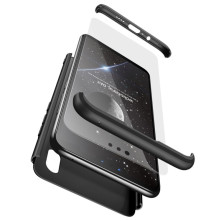 GKK három részes tok Huawei Y9 (2019) készülékhez - FEKETE