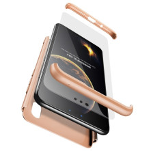 GKK három részes tok Huawei Y9 (2019) készülékhez - ARANY