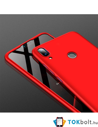 GKK három részes tok Huawei Y9 (2019) készülékhez - PIROS