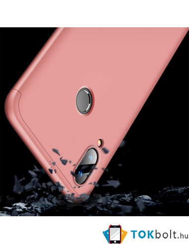 GKK három részes tok Huawei Y9 (2019) készülékhez - RÓZSAARANY