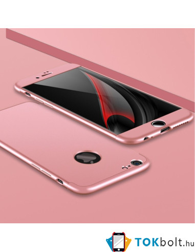 GKK három részes tok Apple iPhone 6 / 6s készülékhez - RÓZSAARANY