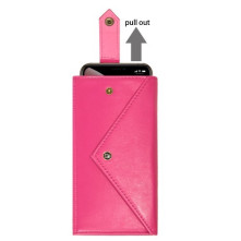 Telefontartó pénztárca karpánttal maximum 4.7-5.2 colos készülékhez - PINK