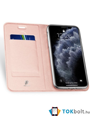 DUX DUCIS telefontok Apple Iphone 11 Pro készülékhez - RÓZSAARANY