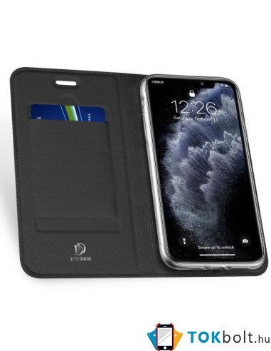 DUX DUCIS telefontok Apple Iphone 11 Pro Max készülékhez - FEKETE