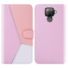 Három színű notesztok Huawei Mate 30 Lite telefonhoz - PINK - RÓZSASZÍN - FEHÉR