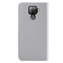 Három színű notesztok Huawei Mate 30 Lite telefonhoz - SZÜRKE - KÉK - RÓZSASZÍN