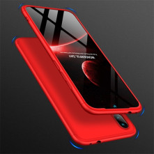 GKK három részes tok Xiaomi Redmi Note 7 készülékhez - PIROS