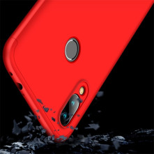 GKK három részes tok Xiaomi Redmi Note 7 készülékhez - PIROS