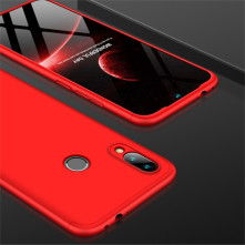 GKK három részes tok Xiaomi Redmi Note 7 készülékhez - PIROS