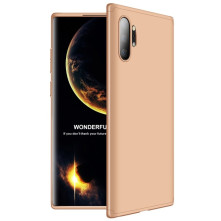 GKK három részes tok Samsung Galaxy Note 10 Plus készülékhez - ARANY