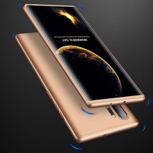 GKK három részes tok Samsung Galaxy Note 10 Plus készülékhez - ARANY