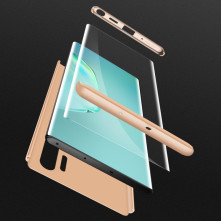 GKK három részes tok Samsung Galaxy Note 10 Plus készülékhez - ARANY
