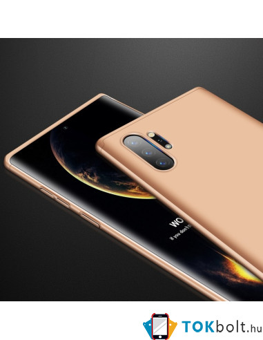 GKK három részes tok Samsung Galaxy Note 10 Plus készülékhez - ARANY