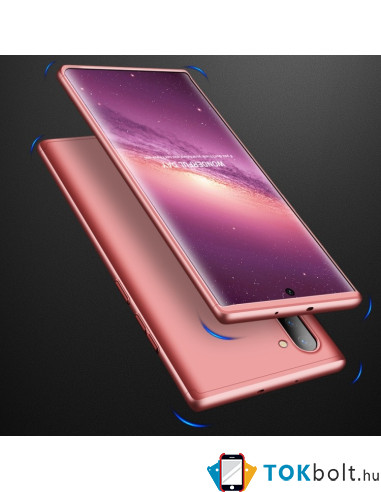 GKK három részes tok Samsung Galaxy Note 10 készülékhez - RÓZSAARANY