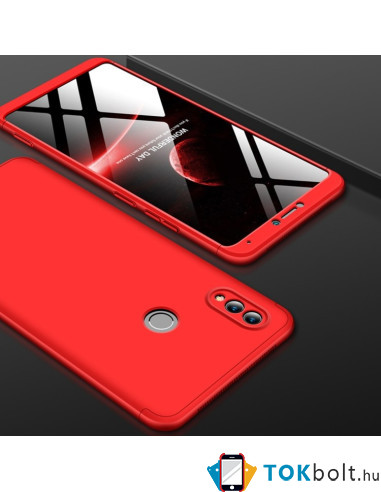 GKK három részes tok Huawei Honor Note 10 készülékhez - PIROS