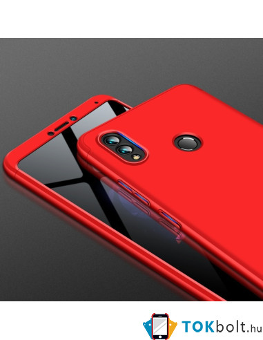 GKK három részes tok Huawei Honor Note 10 készülékhez - PIROS